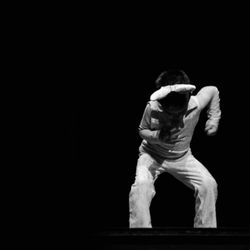 Kathy Marfin's Dance School - That's my boy getting down at his performance.