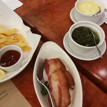 Mamou 3 - Mamou 3 Bacon, Creamed Spinach, Mashed Potatoes - American Near Me - Pasig, NCR