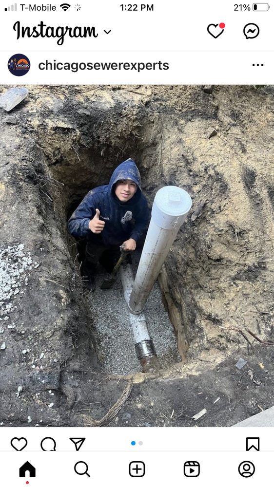 Slide of Chicago Sewer Experts