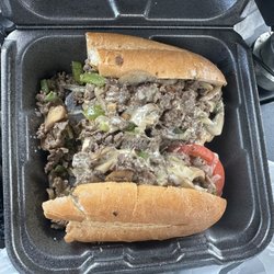 Seminole Subs & Gyros - Largo, FL - Steak and Cheese works sub.. Amazing!