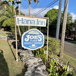 Joe's Rentals - Front sign