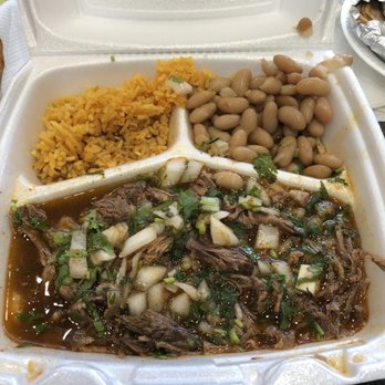 Birrieria Gonzalez - Birria Plate $12. Not the best presentation and portion could be better. - Mexican Near Me - Compton, California