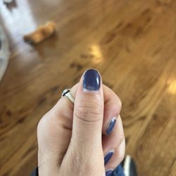 Serenity Nails - Bad nail polish ( not even remotely close to the color I wanted) she knew it was bad nail polish and still applied it.