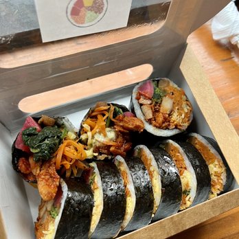 Rice Kitchen - K Chicken Kimbap ($12.50) - Korean Near Me - New York, New York