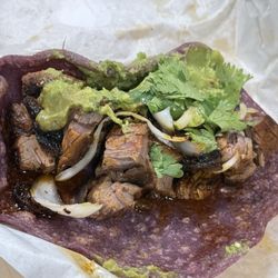 Woodfired Steak Taco $7