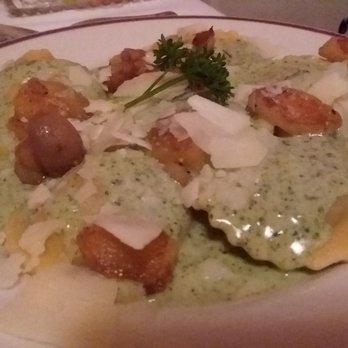 The Union Hotel & Restaurant - Mishroom ravioli in pesto sauce - Seafood Near Me - De Pere, Wisconsin