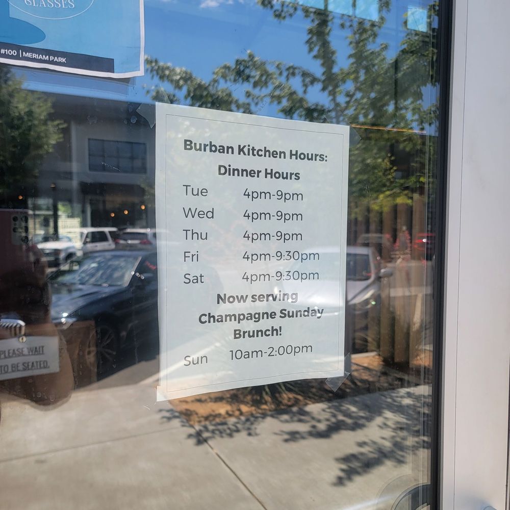 Burban Kitchen - Hours - New American Near Me - Chico, California Burban Kitchen - Hours - New American Near Me - Chico, California
