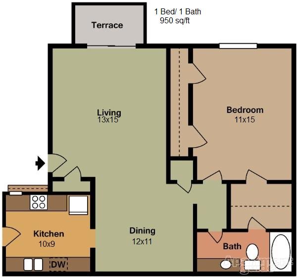 ARBOR APARTMENT HOMES Updated June 2024 12 Photos 3901 Northside