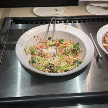 Oneworld Business Lounge - LAX - Salad - Airport Lounges Near Me - Los Angeles, California