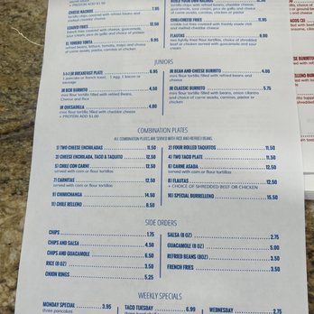 El Torero - New updated menu back - Mexican Near Me - Corona, California El Torero - New updated menu back - Mexican Near Me - Corona, California