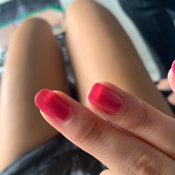 Von Mia Beauty - Get Nailed Third Ave - Gold speck - Nail Salons Near Me - Naples, Florida