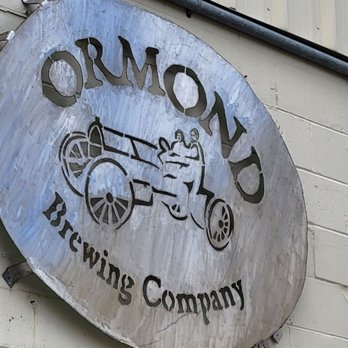 Ormond Brewing Company - a sign on the side of a building - Breweries Near Me - Ormond Beach, Florida