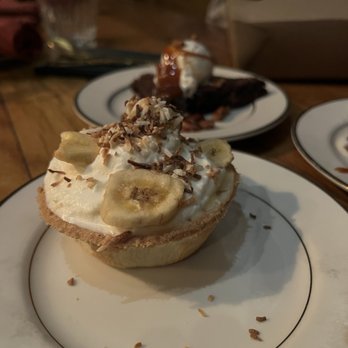 Gilded Unicorn - Banana Coconut Cream Pie with banana chips - delish - Cocktail Bars Near Me - Spokane, Washington