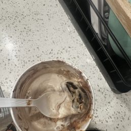 chocolate fudge sundae with a big ass chunk of fudge chocolate fudge sundae with a big ass chunk of fudge