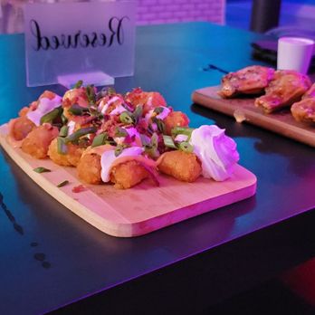 Krave Hookah Lounge - Loaded tater tots and chicken wings - Hookah Bars Near Me - Las Vegas, Nevada