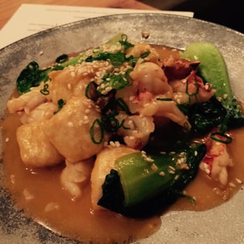The Progress - Lobster with tofu and bok choy - New American Near Me - San Francisco, California