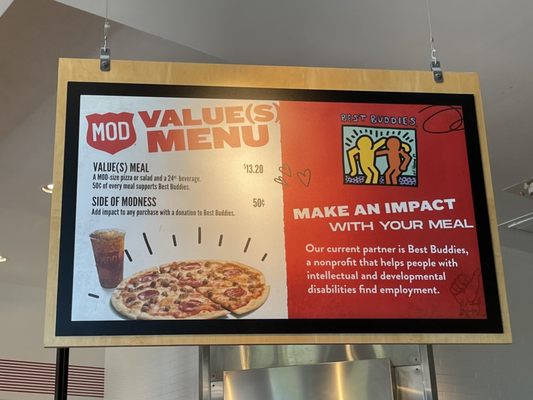 Menu photo 2 MOD Pizza Columbia, MD