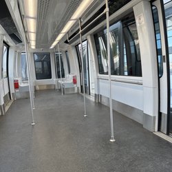 PHX Sky Train - 44th St. Station - Sky Train Interior