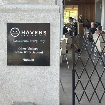 Haven's Harborside - Restaurant entrance only. Other visitors, please walk around. - Cocktail Bars Near Me - Wailuku, Hawaii Haven's Harborside - Restaurant entrance only. Other visitors, please walk around. - Cocktail Bars Near Me - Wailuku, Hawaii