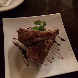 Pizzaria Dall'Italiano - Mousse de chocolate com Cointreau e Amarula.
