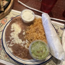 Beans, rice