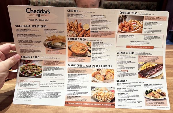 Menu photo 2 Cheddar's Scratch Kitchen Knoxville, TN Menu photo 2 Cheddar's Scratch Kitchen Knoxville, TN