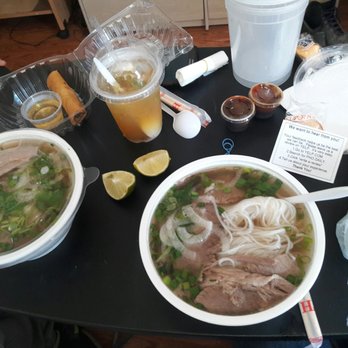 Pho Daily - Large Pho combo and well done steak - Vietnamese Near Me - Gardena, California