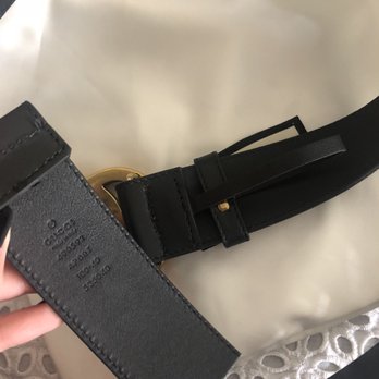 Sole Provider - I needed this much cut off by the buckle to fit my size... I was nervous but it turned out quite nice, can't even tell!! - Shoe Repair Near Me - Carmichael, California