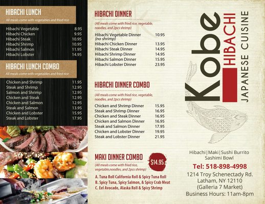 Menu photo 4 Kobe Hibachi Latham, NY Menu photo 4 Kobe Hibachi Latham, NY