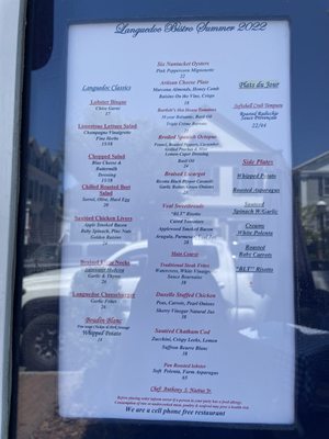 Menu photo 4 Le Languedoc Inn & Restaurant Nantucket, MA Menu photo 4 Le Languedoc Inn & Restaurant Nantucket, MA