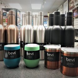 Black Gold Gallery & Frame - Now carrying "Bevi" wine glasses, mugs and bottles. A large range of tendy colours to keep your favourite beverages hot or cold.