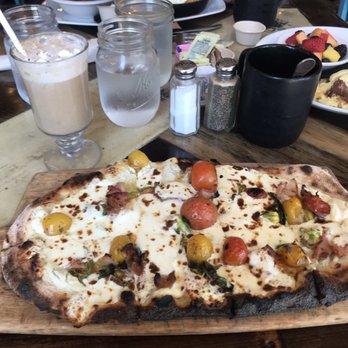Farmer's Table - Blossom flatbread - New American Near Me - La Mesa, California Farmer's Table - Blossom flatbread - New American Near Me - La Mesa, California