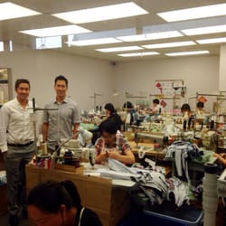 Kaimana Beachwear - Behind the seams - Ben Fieman and colleague Jason Kim.