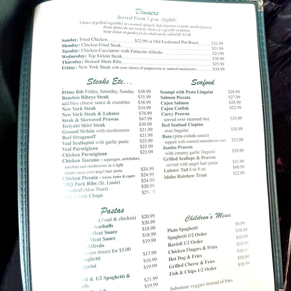 Vallemar Station - Menu - Steakhouses Near Me - Pacifica, California