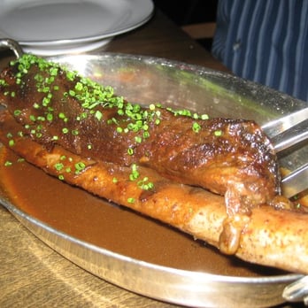 Blue Duck Tavern - Braised Beef Rib with Homemade Steak Sauce - New American Near Me - Washington, DC, District of Columbia Blue Duck Tavern - Braised Beef Rib with Homemade Steak Sauce - New American Near Me - Washington, DC, District of Columbia
