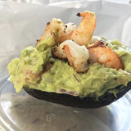 Stuffed Avocado with Shrimp