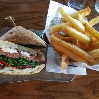 Pier 115 - Mozzarella and Prosciutto Sandwich! Delicious!! - Sports Bars Near Me - Edgewater, New Jersey