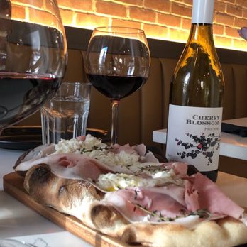La Casina - La Gallia with wine that we were able to bring as they wait on their Alcohol license - Pizza Near Me - Washington, DC, District of Columbia La Casina - La Gallia with wine that we were able to bring as they wait on their Alcohol license - Pizza Near Me - Washington, DC, District of Columbia