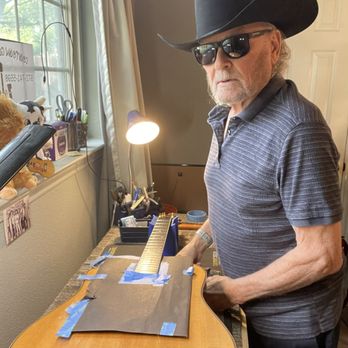 Cowtown Guitar Setups - Doing a fret level crown and polish - Musical Instrument Services Near Me - Fort Worth, Texas Cowtown Guitar Setups - Doing a fret level crown and polish - Musical Instrument Services Near Me - Fort Worth, Texas