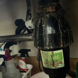 Old garbage disposal Old garbage disposal