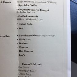 Sugar and Spice Coffee & Fruit Shop - Menu