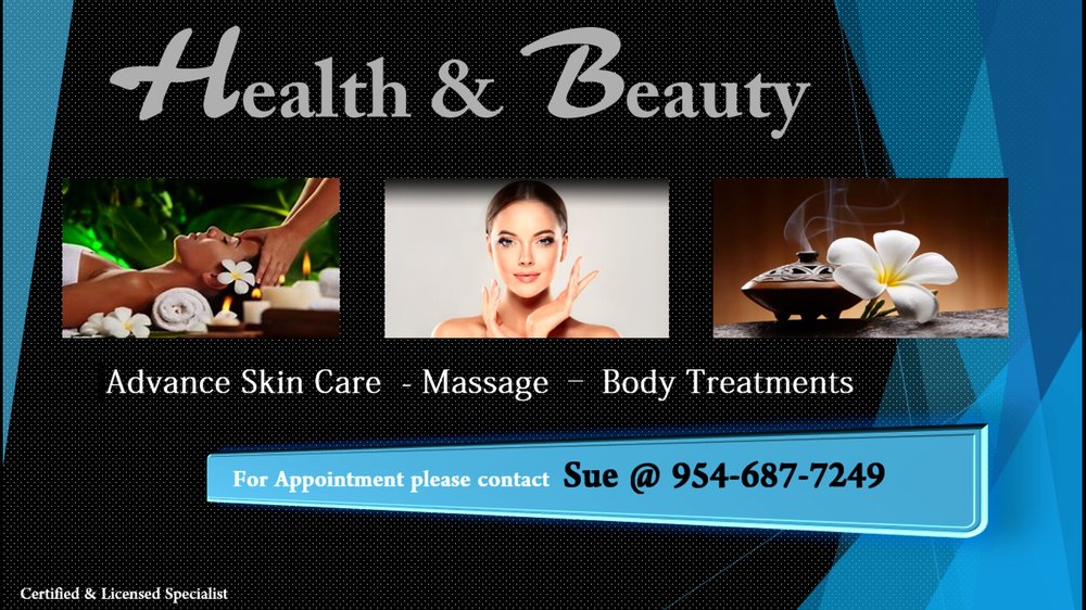 Health and beauty by Sue Logo