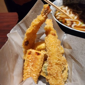 Kinja Sushi - Side tempura for udon - Sushi Bars Near Me - Concord, California