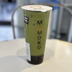 Moshi Moshi Tea Shoppu - Matcha with boba