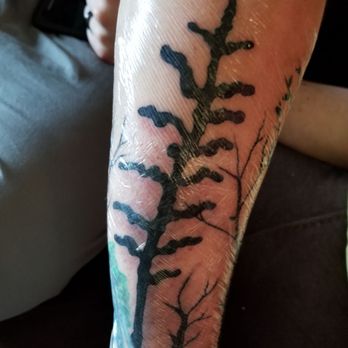 Graffiti Palace Tattoo - Morning after tattoo was done. Loving the results. - Tattoo Near Me - North Hollywood, California Graffiti Palace Tattoo - Morning after tattoo was done. Loving the results. - Tattoo Near Me - North Hollywood, California