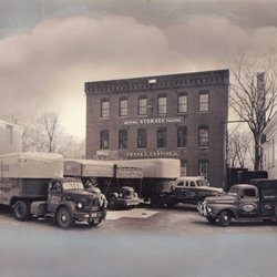 Castine Moving & Storage - Athol Office and Fleet 1957