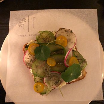 Forsythia - Whitefish toast - Modern European Near Me - Philadelphia, Pennsylvania