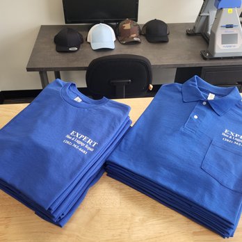 Garo's Print Shop - Work shirts for a DC luggage and shoe repair company. - Screen Printing/T-Shirt Printing Near Me - Boyds, Maryland