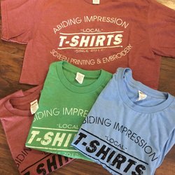 Abiding Impression Screen Printing & Embroidery - Promotional t-shirts.