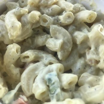 Clyde's Hot Chicken - Mac salad- cold and AWESOME. - Chicken Shop Near Me - Fullerton, California
